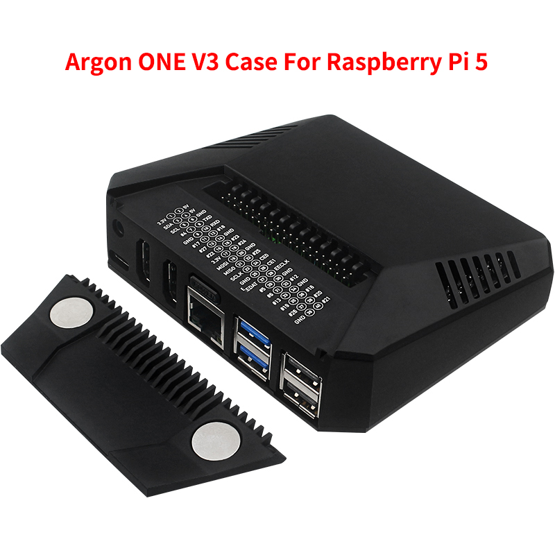 Argon One V3 M.2 Nvme Case - Argon ONE V3 Aluminum Case Protective