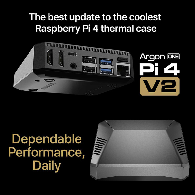 Argon One V2 Case for Raspberr - Argon One V3 M.2 Nvme Case ulasan dan harga