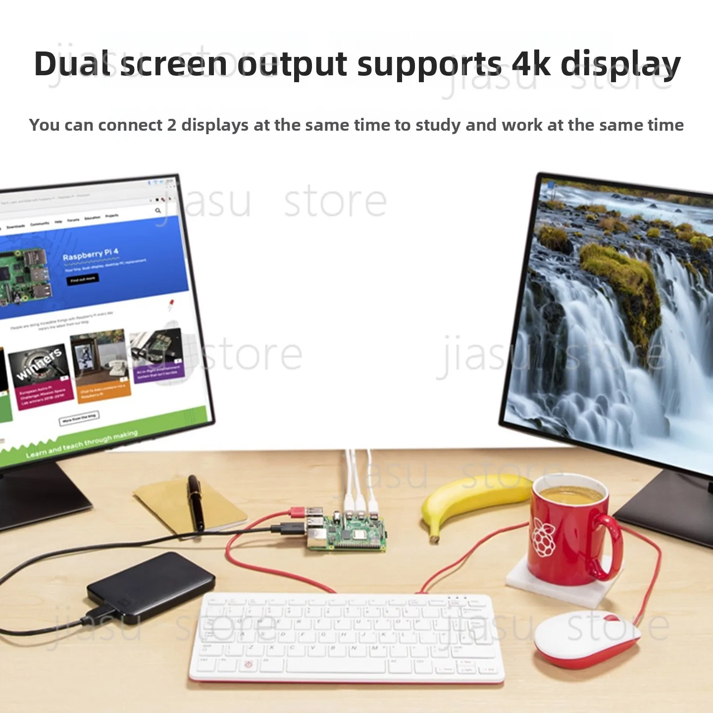 Compatible with Raspberry Pi 4 - Raspberry Pi 4 8Gb Ram Kit ulasan dan harga
