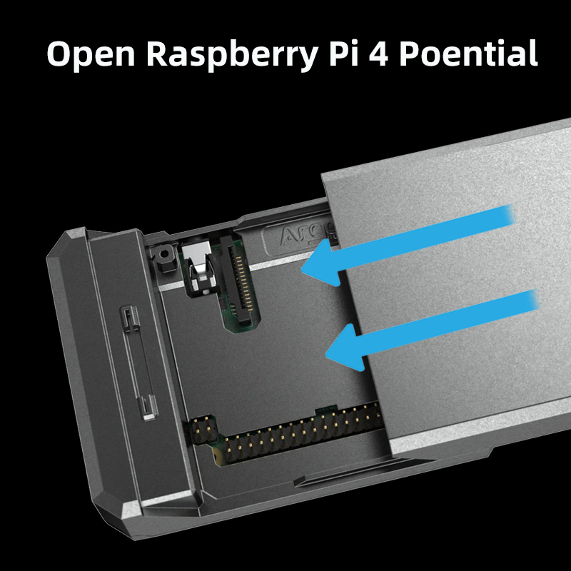 Argon NEO Raspberry Pi 4 Case  - Argon One V3 M.2 Nvme Case ulasan dan harga