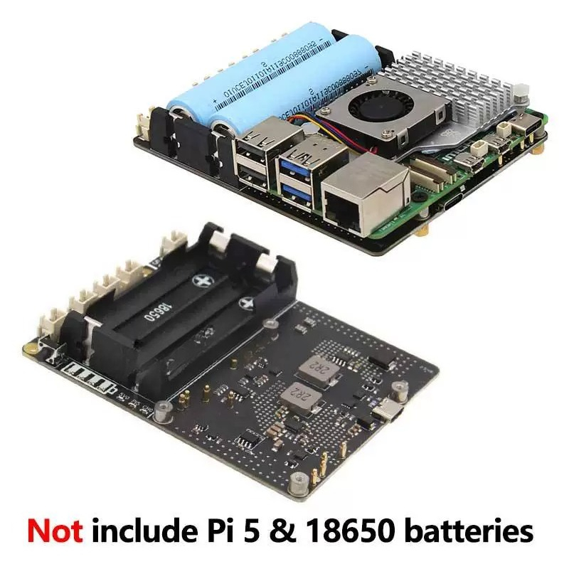 Raspberry Pi 5 X1201 UPS Power - Raspberry Pi Uninterrupted Power Supply Ups 18650 ulasan dan harga